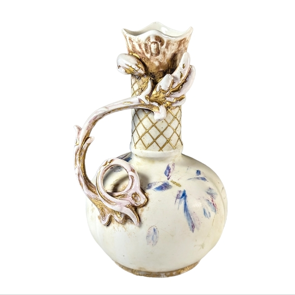 Art Nouveau Antique Vase 7 in Unmarked Royal Bonn? - Picture 1 of 8